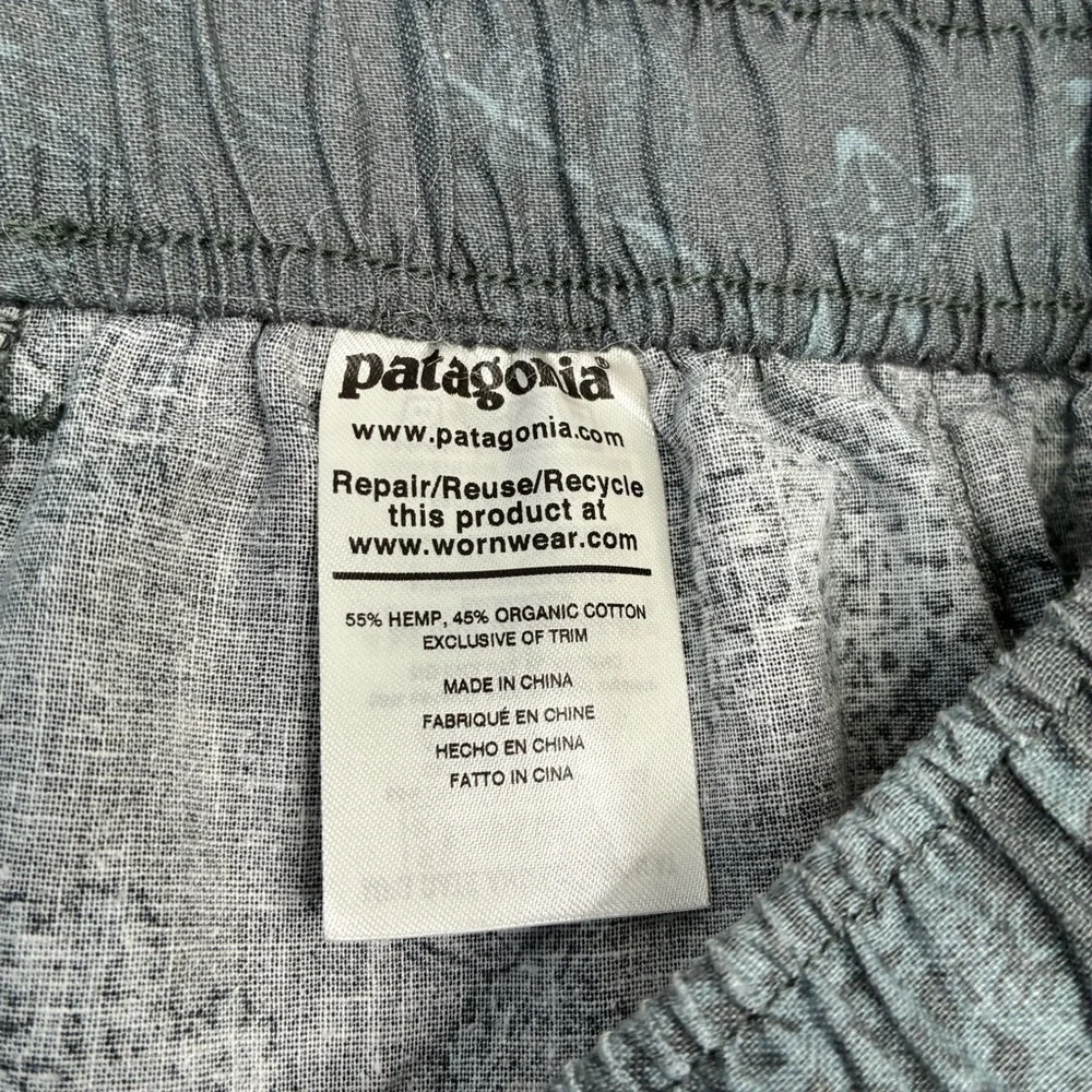 NWT Patagonia Women's Island Hemp Baggies Shorts NWT Size M #0014